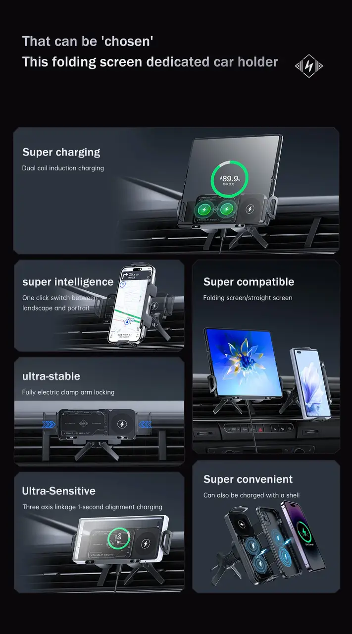 Six core advantages: super charging, intelligence, compatibility, stability, sensitivity and convenience